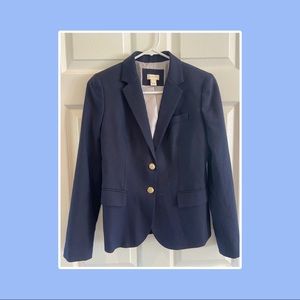 j. crew factory navy blazer | size 0